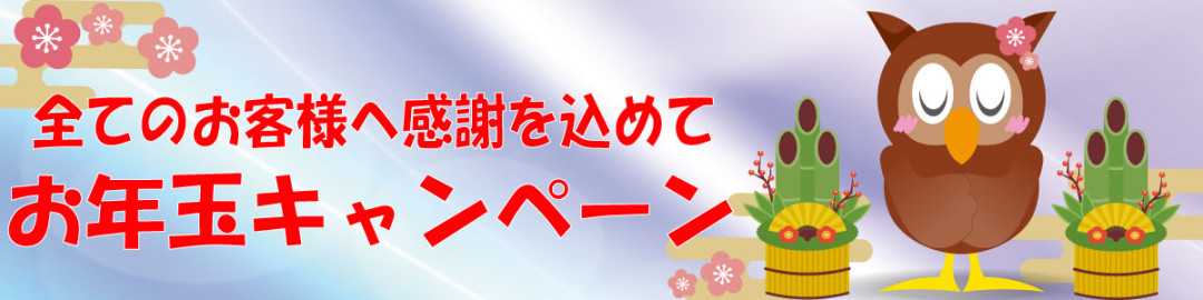 （終了）2025お年玉キャンペーン
