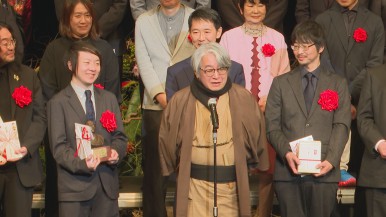 【ウィークエンド・スペシャル】
ミステリ作家が集結！
『第71回江戸川乱歩賞／第78回日本推理作家協会賞』贈呈式